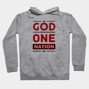 One Nation Under God | Christian Hoodie